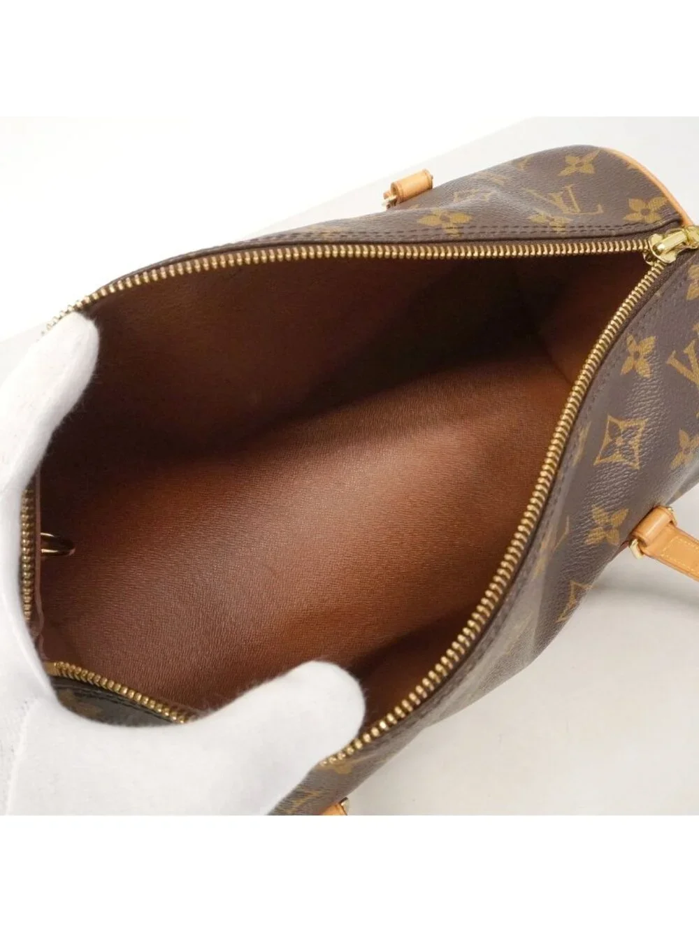 Louis Vuitton Monogram Papillon 30 Brown Handbag